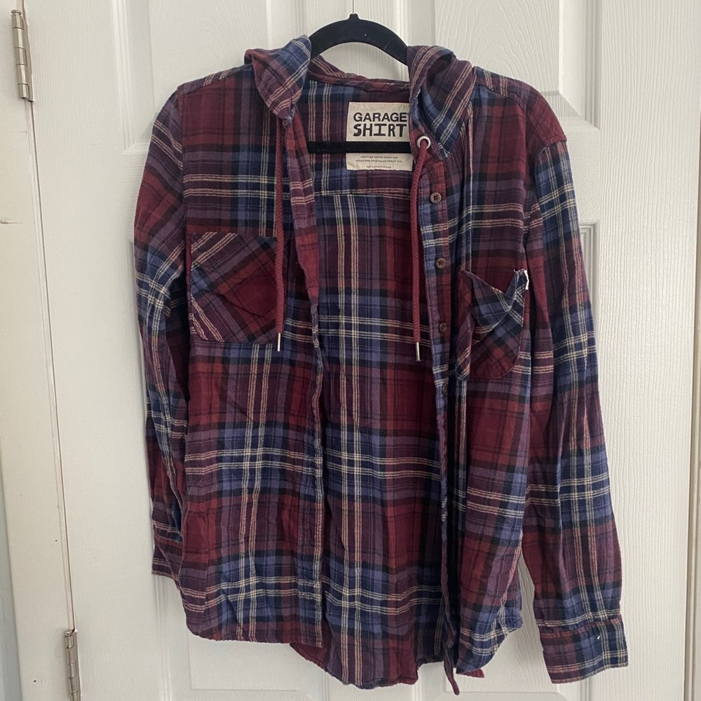 Garage plaid jacket/shirt